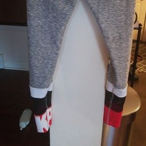 Pink leggings worn once